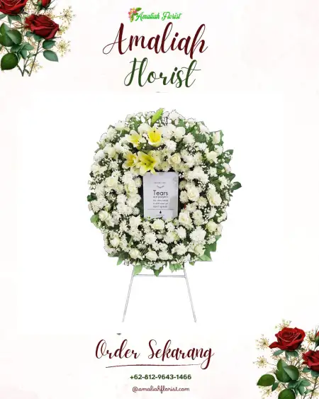 Krans Bunga Duka Kota Bambu Selatan